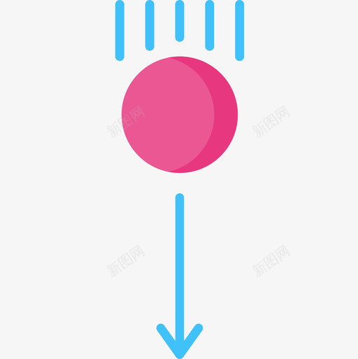 重力物理学27平面图标svg_新图网 https://ixintu.com 平面 物理学 重力