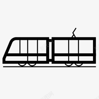 火车运输车辆图标图标