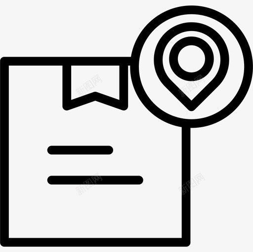 地点交付79直线图标svg_新图网 https://ixintu.com 交付 地点 直线