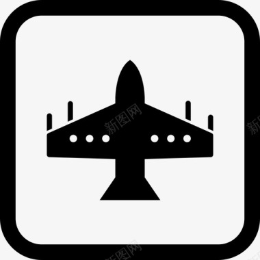 战斗机飞机运输工具图标图标
