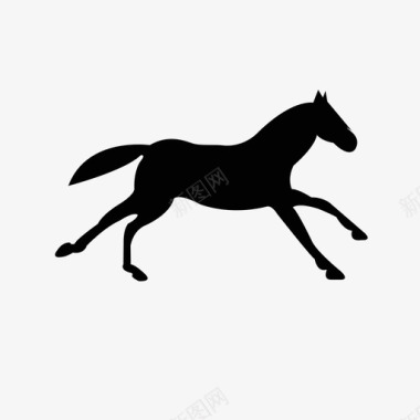 29 running horse图标