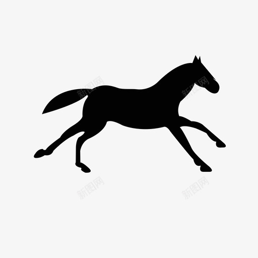 29 running horsesvg_新图网 https://ixintu.com 29 running horse