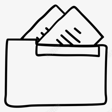 复制文件夹业务文件夹数据包图标图标