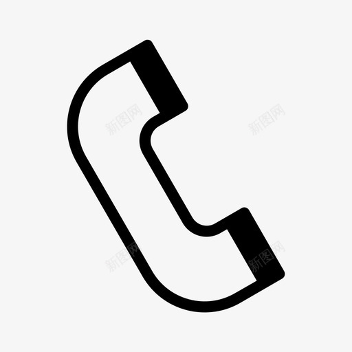 电话通讯联系人图标svg_新图网 https://ixintu.com 公司 呼叫 图标 填充 电话 联系人 通讯