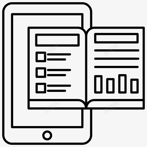 电子书数据分析数据信息图表图标svg_新图网 https://ixintu.com 信息 元素 向量 图册 图标 图表 数据 数据分析 电子书 统计 集线