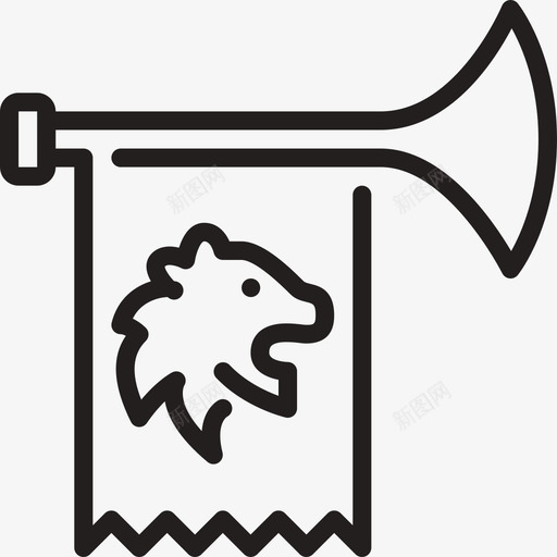 lion-trumpetsvg_新图网 https://ixintu.com lion-trumpet