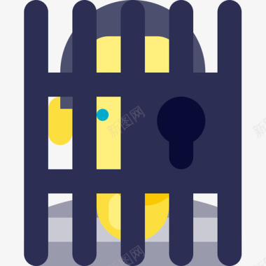监狱网络安全45公寓图标图标