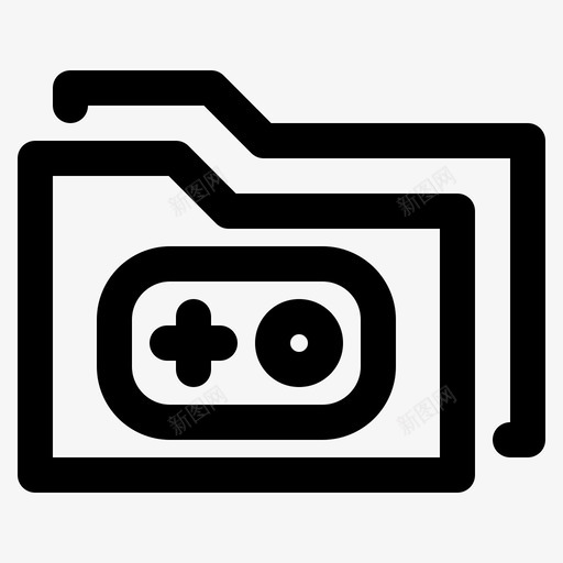 电影文件夹文件游戏图标svg_新图网 https://ixintu.com 多媒体 文件 文件夹 游戏 用户界面 电影文件夹
