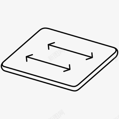 弹性织物材料工艺图标图标