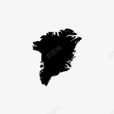 格陵兰gl国家图标图标