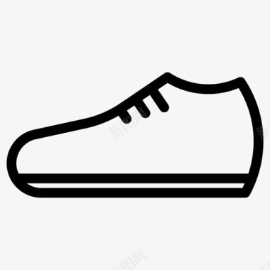 运动鞋靴子鞋子图标图标