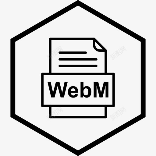 webm文件文件文件类型格式图标svg_新图网 https://ixintu.com 41种 webm 文件 格式 类型