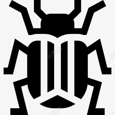 Bug沙漠23填充图标图标