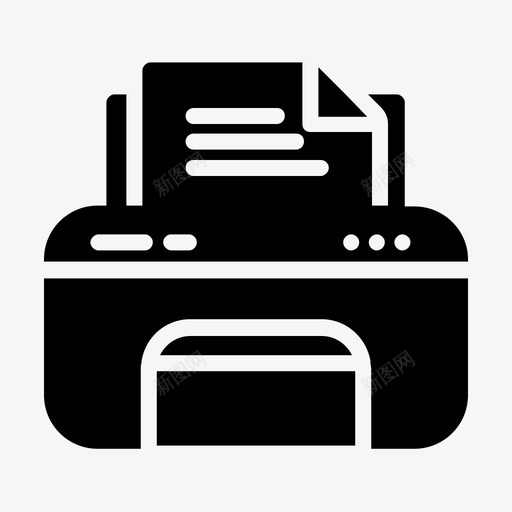 打印机复印机pc图标svg_新图网 https://ixintu.com pc pc打印机 复印机 小工具和设备 打印机