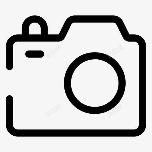 相机摄影多媒体独特图标svg_新图网 https://ixintu.com 多媒体 摄影 独特 相机
