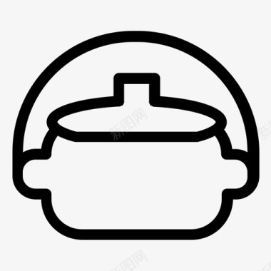 锅盖图标图标