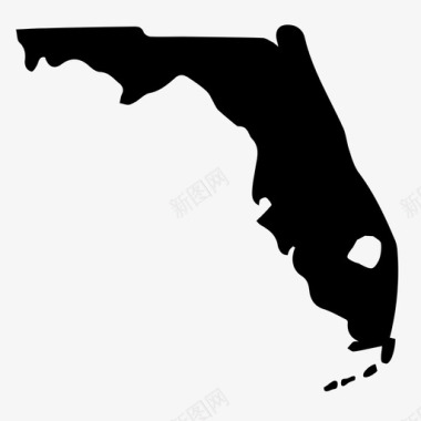 佛罗里达选举政治图标图标