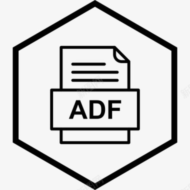 adf文件文件文件类型格式图标图标