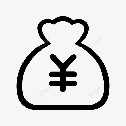 发布邀约-钱袋svg_新图网 https://ixintu.com 发布邀约-钱袋