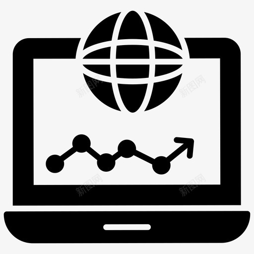 全球互联网络全球网络图标svg_新图网 https://ixintu.com 全球互联网络 全球网络图标