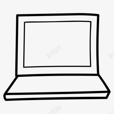 笔记本电脑微型计算机个人电脑图标图标