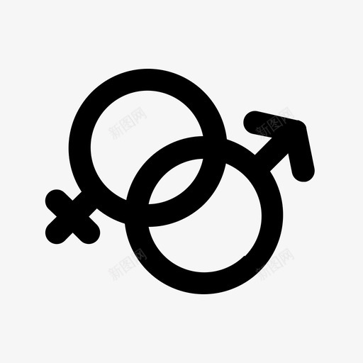 性别女性婚礼图标svg_新图网 https://ixintu.com 女性 婚礼 性别 铭文