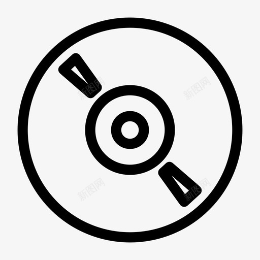 cd卡带音频音乐图标svg_新图网 https://ixintu.com cd卡带 录音 磁带 音乐 音乐元素按钮 音频