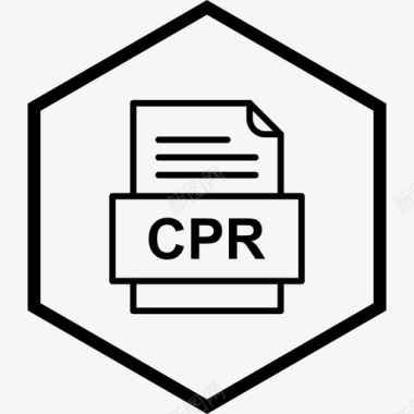 cpr文件文件文件类型格式图标图标