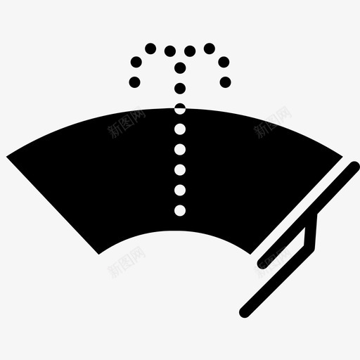 雨刷汽车玻璃图标svg_新图网 https://ixintu.com 挡风 汽车 汽车服务 玻璃 雨刷 雨水