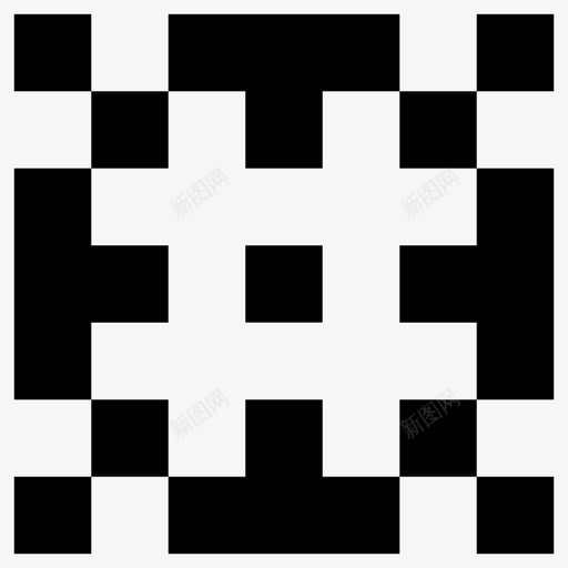 几何图案位像素图标svg_新图网 https://ixintu.com 像素 几何 图案 正方形