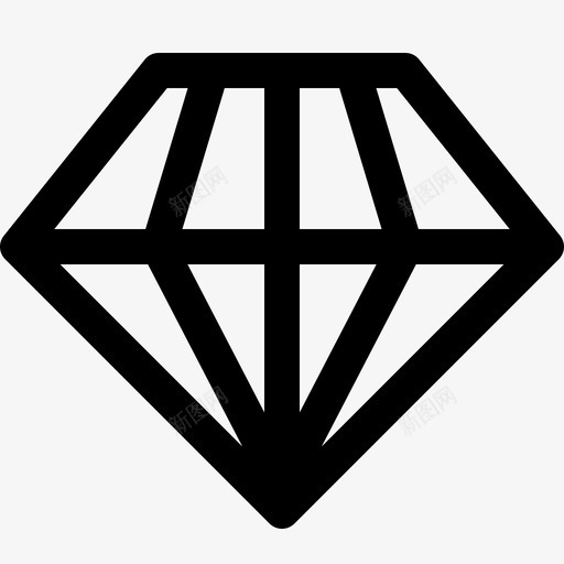 钻石钻石首饰笑话图标svg_新图网 https://ixintu.com 笑话 网络图标 钻石 钻石首饰