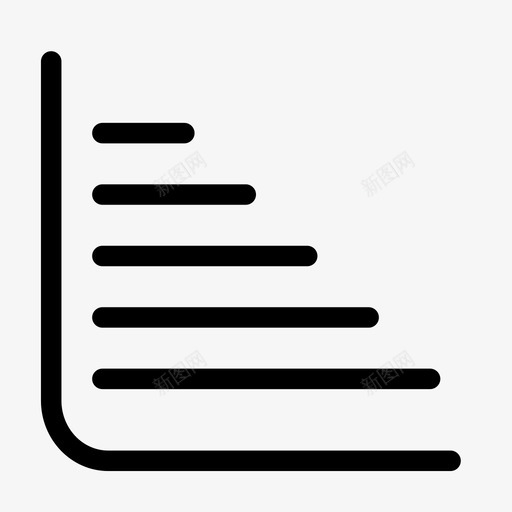 信息图表条形图业务图标svg_新图网 https://ixintu.com 业务 信息 图表 条形图 线条