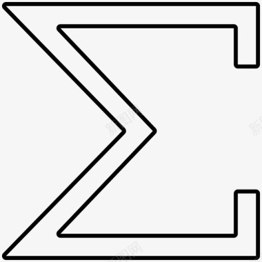 西格玛代数几何图标图标
