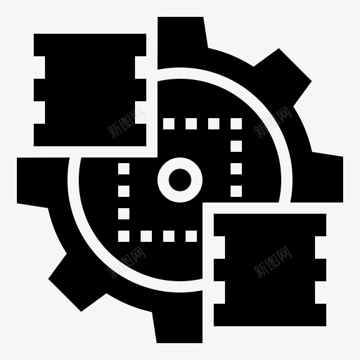 服务器数据库管理2glyph图标svg_新图网 https://ixintu.com glyph 数据库 服务器 管理