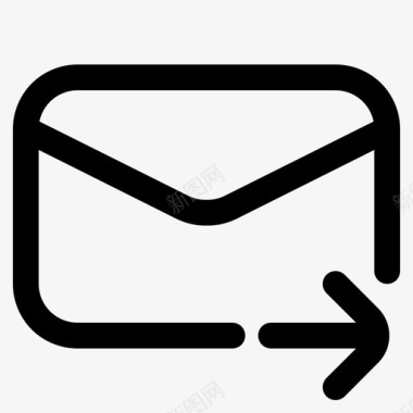 转发邮件电子邮件邮件系统图标图标