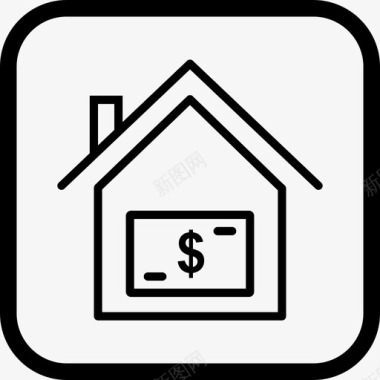 房价房子钱房子图标图标