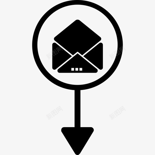 邮件邮箱信件图标svg_新图网 https://ixintu.com pin v10 信件 地图 邮件 邮局 邮箱