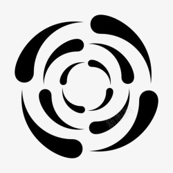 漩涡黑洞星系图标图标