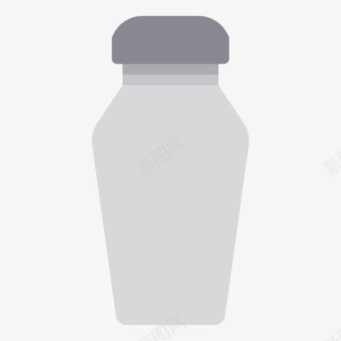 摇匀瓶子和容器3平的图标图标