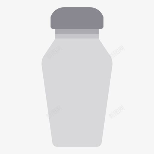 摇匀瓶子和容器3平的图标svg_新图网 https://ixintu.com 容器 平的 摇匀 瓶子