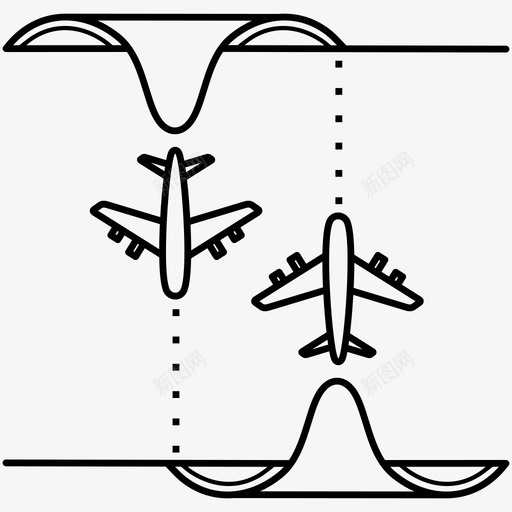 航空旅行飞机机场图标svg_新图网 https://ixintu.com 往返 机场 航班 航班衔接 航空旅行 飞机