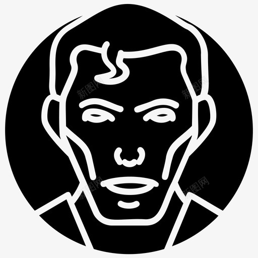 超人卡通人物超级英雄图标svg_新图网 https://ixintu.com 卡通人物 战士 超人 超级英雄 集超级英雄和恶棍表情符号矢量图标