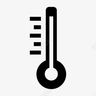 温度摄氏度冷图标图标