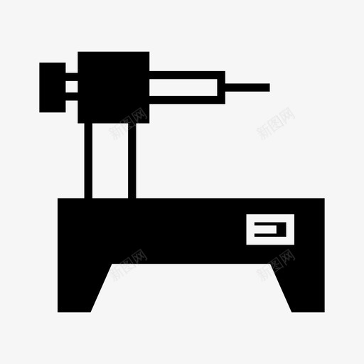 数控自动化硬件图标svg_新图网 https://ixintu.com 制造 数控 机器人 机械 硬件 自动化