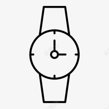 腕表钟表时尚图标图标