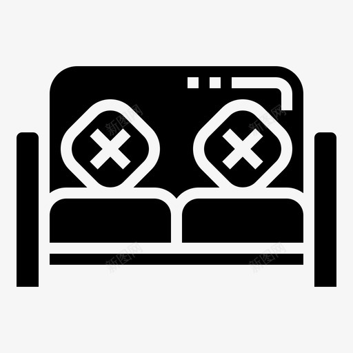 沙发家装39字形图标svg_新图网 https://ixintu.com 字形 家装 沙发