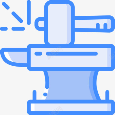 铁匠爱好8蓝色图标图标