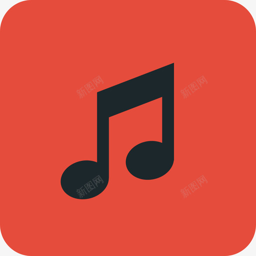 Music notesvg_新图网 https://ixintu.com Music note