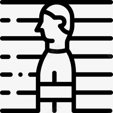 囚犯法律与司法21岁直系图标图标