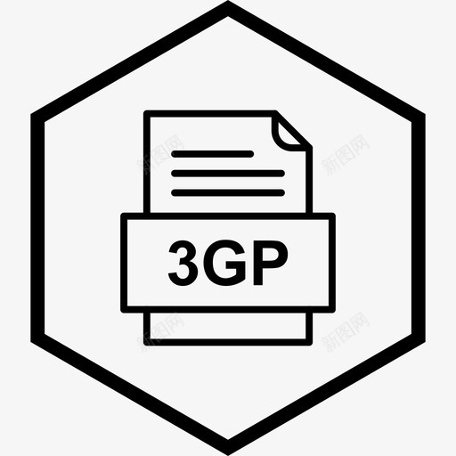 3gp文件文件文件类型格式图标svg_新图网 https://ixintu.com 3gp 41个 文件 格式 类型